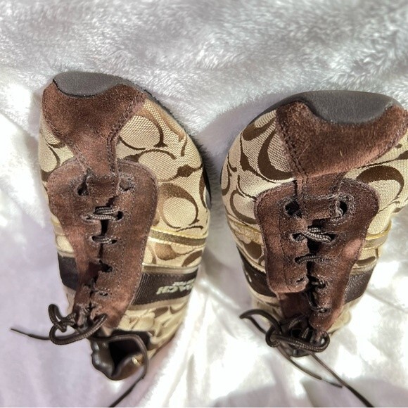 COACH Remonna monogram C Canvas Sneaker - Picture 2 of 7